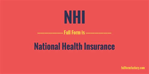 nhi full form